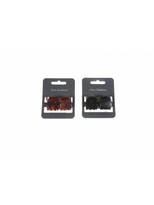 Κλάμερ μαλλιών 2.5 cm σετ 2 τμχ RO ACCESSORIES