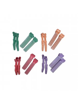Kλιπ μαλλιών για μπούκλες και ογκο σετ 4 τεμ RO ACCESSORIES