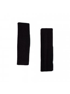 Κορδέλα μαλλιών μαύρη 7cm 1 τμχ RO ACCESSORIES
