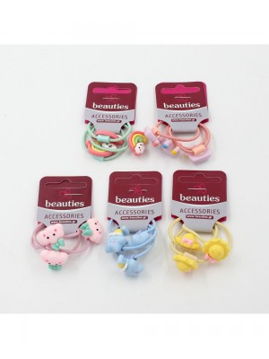ΠΑΙΔΙΚΑ ΛΑΣΤΙΧΑΚΙΑ ΜΑΛΛΙΩΝ 1 ΣΕΤ BEAUTIES ACCESSORIES