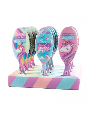 Unicorn Hair Brush 1 τμχ FOLIA COSMETICS