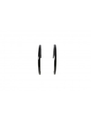 Headband black 1 cm 1 pcs RO ACCESSORIES
