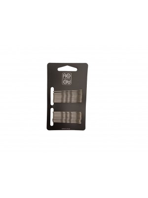 Τσιμπιδάκια μαλλιών ασημί σετ 24 τμχ RO ACCESSORIES