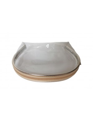 Νεσεσέρ Διάφανο με Ασημί / Χρυσό φερμουάρ RO ACCESSORIES