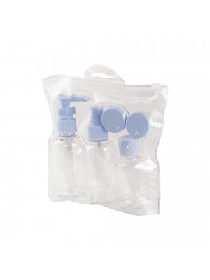 Σετ ταξιδίου, σετ 5 τμχ Μπλε RO ACCESSORIES