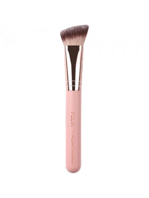 Angled Foundation Brush Pink Gold FOLIA