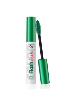 FLASH LASH COLORED MASCARA 02 FOREST GREEN GOLDEN ROSE