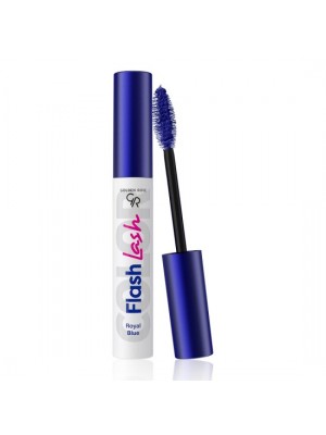 FLASH LASH COLORED MASCARA 04 ROYAL BLUE GOLDEN ROSE