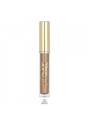 Eye Glaze Liquid Eyeshadow 06 Gold Bronze GOLDEN ROSE