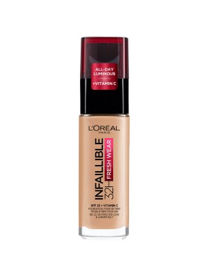 Infallible 24hr Freshwear Liquid Foundation 200 GOLDEN SAND L'Oréal Paris 