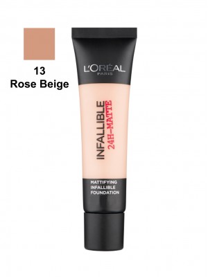 Infallible 24h Matte Foundation No13 Rose Beige (35ml) L'oreal