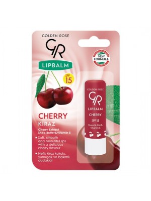 LIP BALM CHERRY GOLDEN ROSE