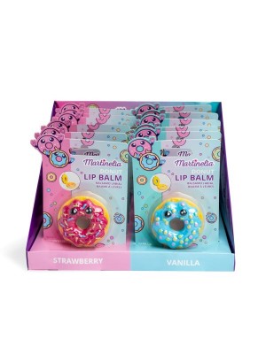 World Donut Lip Balm Keychain / C-68137 FOLIA COSMETICS