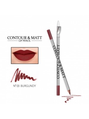 CONTOUR & MATT Lip pencil with sharpener 03 REVERS