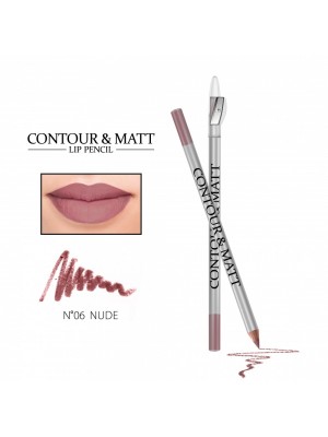 CONTOUR & MATT Lip pencil with sharpener 06 REVERS