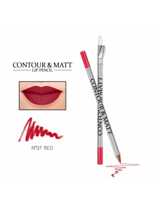 CONTOUR & MATT Lip pencil with sharpener 07 REVERS