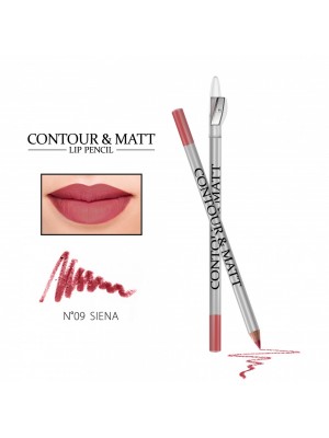 CONTOUR & MATT Lip pencil with sharpener 09 REVERS