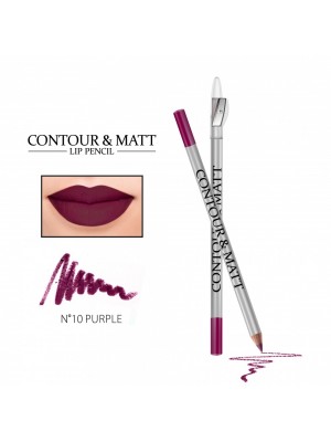 CONTOUR & MATT Lip pencil with sharpener 10 REVERS
