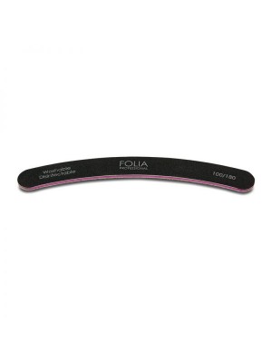 Nail File Banana Black (100/180) / F-125 FOLIA COSMETICS 
