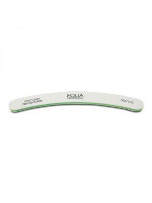 Nail File Banana White (100/100) / F-139 FOLIA COSMETICS 