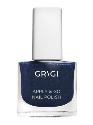 APPLY & GO NAIL POLISH NO 322 GLITTER DARK BLUE GRIGI 
