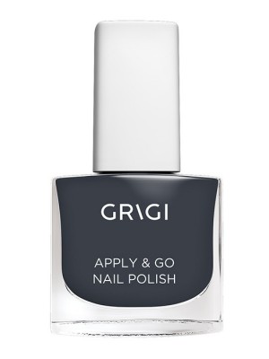 APPLY & GO NAIL POLISH NO 325 METALLIC DARK GREY GRIGI 
