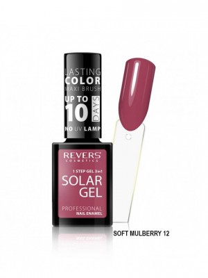 Nail Polish Solar Gel Ημιμονιμο Βερνικι 12 Revers 