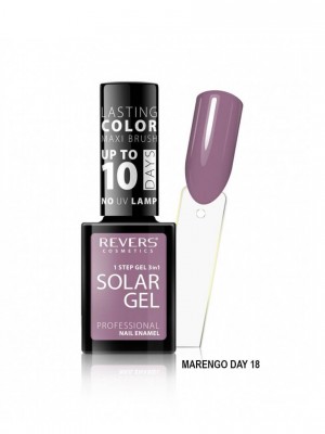 Nail Polish Solar Gel Ημιμονιμο Βερνικι 18 Revers 