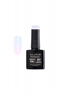 Ημιμόνιμο βερνίκι 8ml – #961 (White Mermaid) ELIXIR MAKE-UP