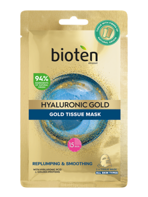 Υφασμάτινη Μάσκα Hyaluronic Gold BIOTEN