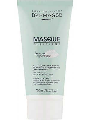 Facial Mask Purifying για Μικτές & Λιπαρές Επιδερμίδες 150ml BYPHASSE 
