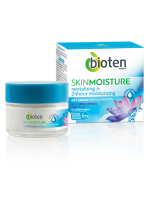 Skin Moisture Κρέμα Ημέρας Ενυδάτωσης & Αναζωογόνησης 50ml BIOTEN