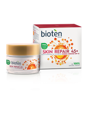 Skin Repair Αντιγηραντική & Συσφιγκτική Κρέμα Ημέρας SPF15 50ml BIOTEN