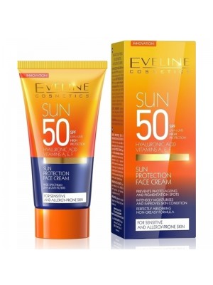 Αντηλιακή Κρέμα Προσώπου SPF50 Eveline 