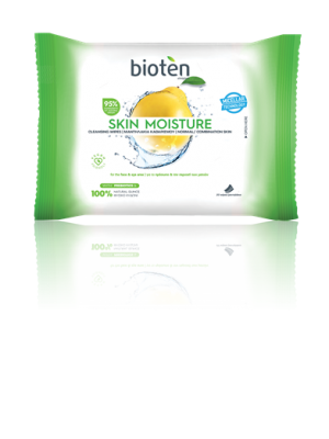 Skin Moisture Μαντηλάκια Καθαρισμού BIOTEN