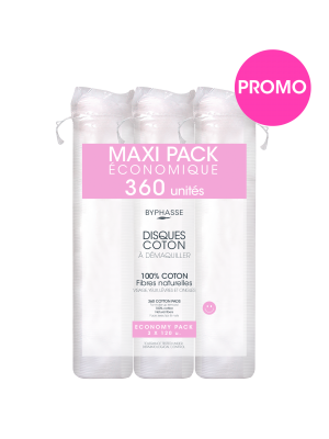 Δίσκοι Ντεμακιγιάζ Maxi Pack Set 3Χ120τμχ BYPHASSE 