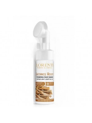 ΑΦΡΟΣ ΚΑΘΑΡΙΣΜΟΥ ΠΡΟΣΩΠΟΥ ME ΓΛΥΚΟΡΙΖΑ 150ml  LORENTI 