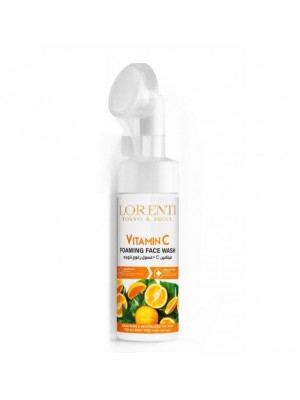 ΑΦΡΟΣ ΚΑΘΑΡΙΣΜΟΥ ΠΡΟΣΩΠΟΥ ME VITAMIN C 150ml LORENTI 