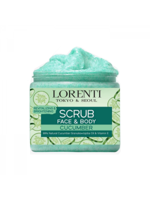 FACE & BODY SCRUB CUCUMBER 500ML LORENTI 