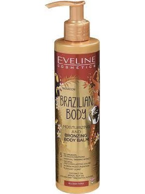 Brazilian Body Moisturizing and Bronzing Body Balm 200ml EVELINE COSMETICS