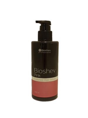 PINK COLORED HAIR MASK 300ML BIOSHEV