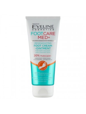 Footcare Med+ Regenerating Foot Cream Ointment 100ml Eveline Cosmetics 