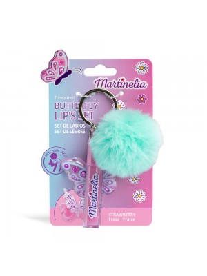 World Butterfly Lip & Pom pom Set / C-68143 FOLIA COSMETICS