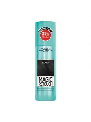 MAGIC RETOUCH SPRAY ΚΑΛΥΨΗΣ ΛΕΥΚΩΝ ΡΙΖΩΝ 25% ΔΩΡΕΑΝ ΠΡΟΪΟΝ BLACK L'OREAL 