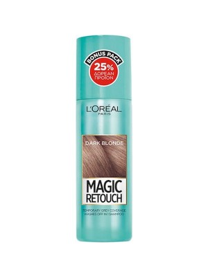 MAGIC RETOUCH SPRAY ΚΑΛΥΨΗΣ ΛΕΥΚΩΝ ΡΙΖΩΝ 25% ΔΩΡΕΑΝ ΠΡΟΪΟΝ DARK BLONDE L'OREAL