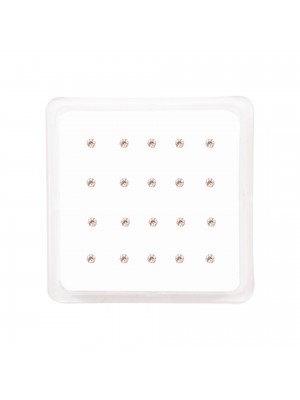 Σκουλαρίκι μύτης Silver 925 multiclip 2.5 mm με μπίλια RO ACCESSORIES