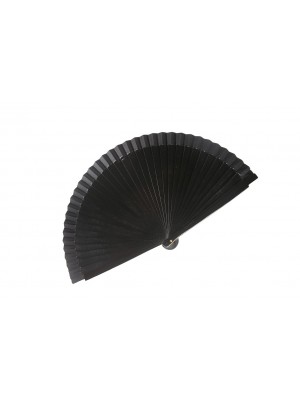 Βεντάλια Μαύρη Ξύλινη 19 cm RO