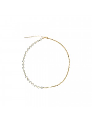 Γυναικείο κολιέ πέρλα 8mm RO ACCESSORIES
